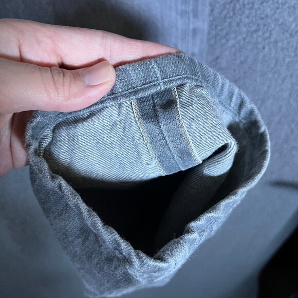 Naked & Famous Weired Guy Tapered Fit Selvedge Jeans - Men's Size 32*32 - Gray - Picture 5 of 11